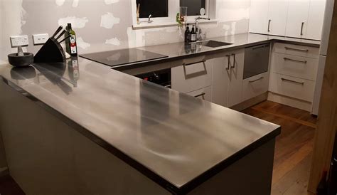 Custom Stainless Steel Benchtops - Metal Works | Napier