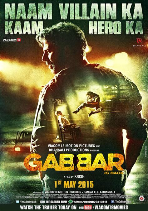 Gabbar Is Back - Gabbar Is Back Full Movie 2015 Akshay Kumar - 700x1000 ...