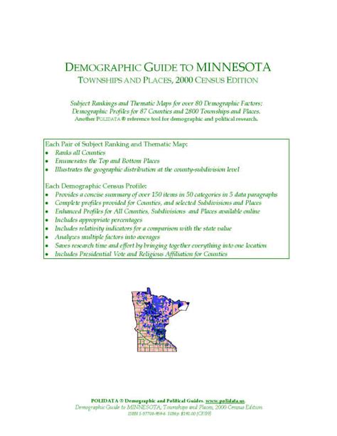 Polidata ® Minnesota Demographic Guide Bibliographic Info