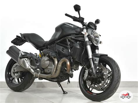 Купить б у Ducati Monster 821 инжектор 6 передач в Москве чёрный naked bike 2015 года на Авто