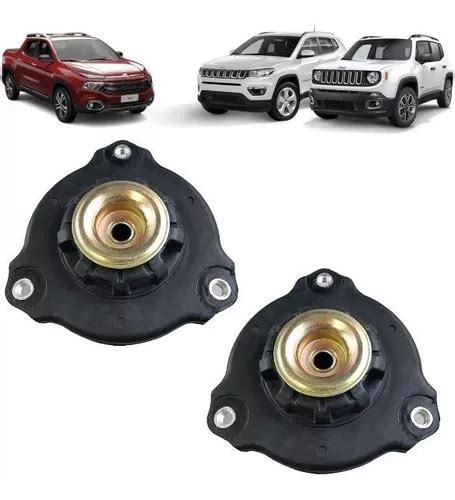 Par Coxim Amortecedor Dianteiro Renegade Compass Fiat Toro