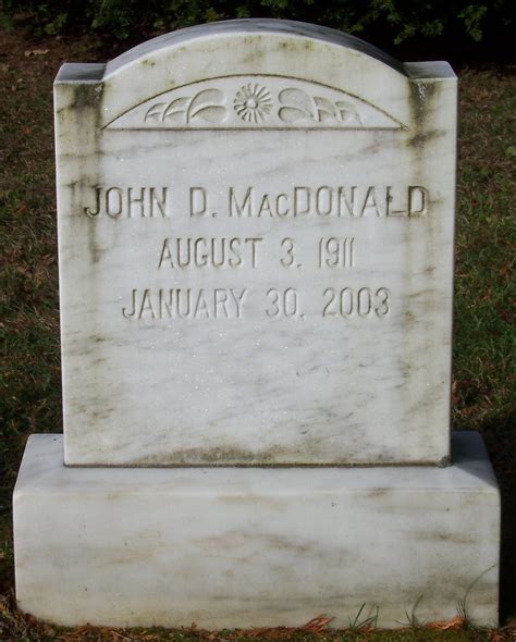 John D Macdonald Homenaje De Find A Grave