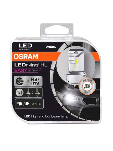 Лампа светодиодная автомобильная Osram H4 H19 12V LEDriving HL EASY