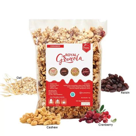 Jual Royal Granola Cinnamon Kg Shopee Indonesia