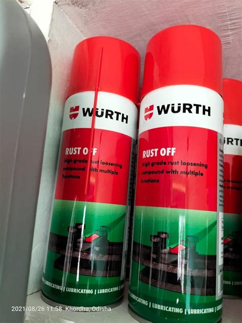 Wurth Rust Off Spray For Industrial Use Packaging Size Ml At Rs