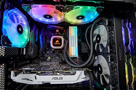 Corsair Hydro Series H100i PRO RGB AIO Liquid CPU Cooler, 240mm ...