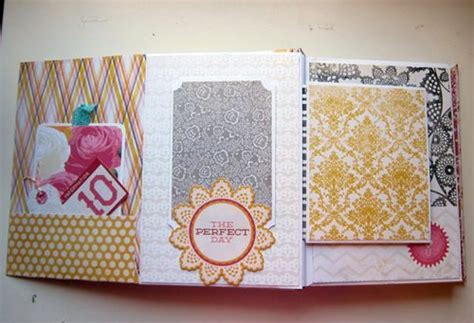 Mini Scrapbook Album Using My Minds Eye