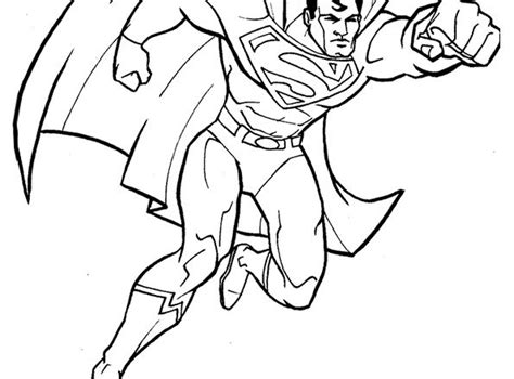 Il Supereroe Superman Da Colorare Per Bambini Archivi Disegni Da