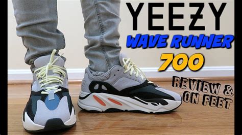 HYPEBEAST DAD SHOE YEEZY 700 WAVE RUNNER REVIEW ON FEET YouTube