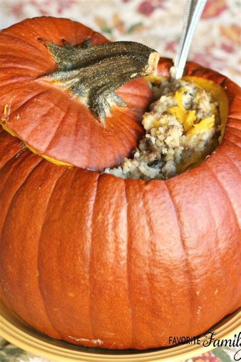 15 Stuffed Pumpkin Ideas Easy Recipes For Stuffing Pumpkins