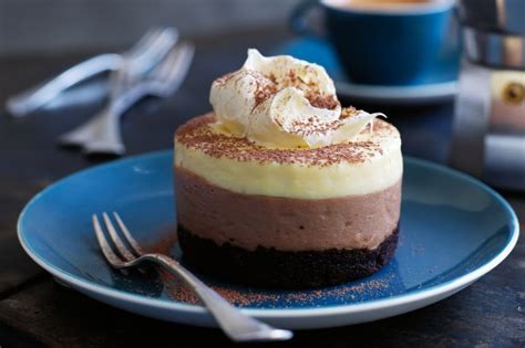 Triple Layered Chocolate Cheesecakes Recipe Au