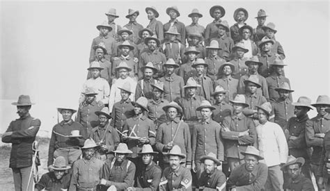 Historical Photos Of Buffalo Soldiers From Between The Late 19th And