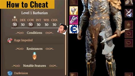 How To Edit Player Stats In Baldurs Gate 3 Using CheatEngine YouTube