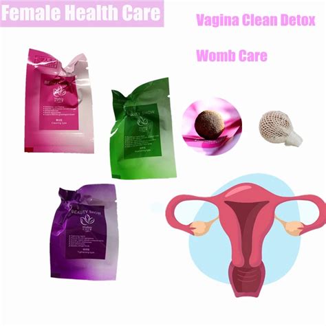 Gynaecology Yoni Detox Pearls Vagina Tightening Nourishing Tampon For