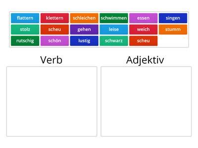 Adjektiv Recursos De Ensino