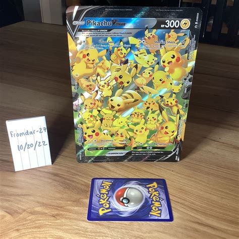 Mavin Pikachu V Union Promo Pokemon Tcg Celebrations Th