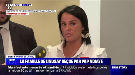 Lindsay On Est Partagé On Aurait Aimé Un Peu Plus Réagit Le