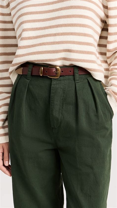 Madewell Skinny Leather Western Belt Shopbop