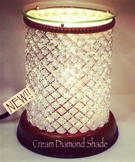 Scentsy Cream Diamond Shade Lampshade Warmer Scentsy® Store Scentsy Candles Scentsy Scent Bars