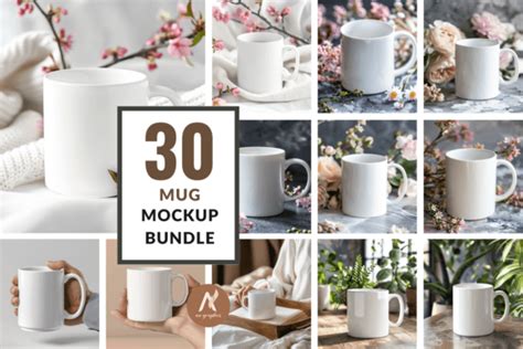 Coffee Mug Mockup Bundle Graphic By An Graphics Creative Fabrica