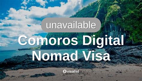 Comoros Digital Nomad Visa For New Zealand Citizens Visa List