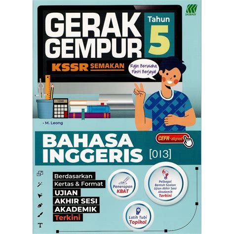 Buku Latihan Gerak Gempur Bahasa Inggeris Tahun Kssr Semakan