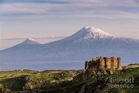 Armenia Mount Ararat And Amberd By Tigran Hayrapetyan