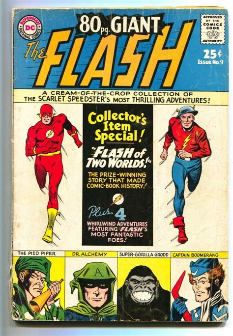 80 Page Giant #9 1965-The Flash & Golden Age-Dc Comics! G | Comic Books ...