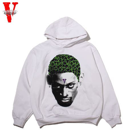 Vlone X Rodman Cheetah Hoodie フーディー 2色展開