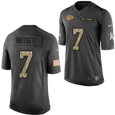 Harrison Butker Kansas City Salute To Service Football Jersey Free