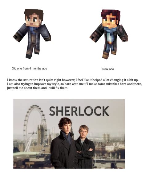 Sherlock Holmes (Sherlock) Minecraft Skin