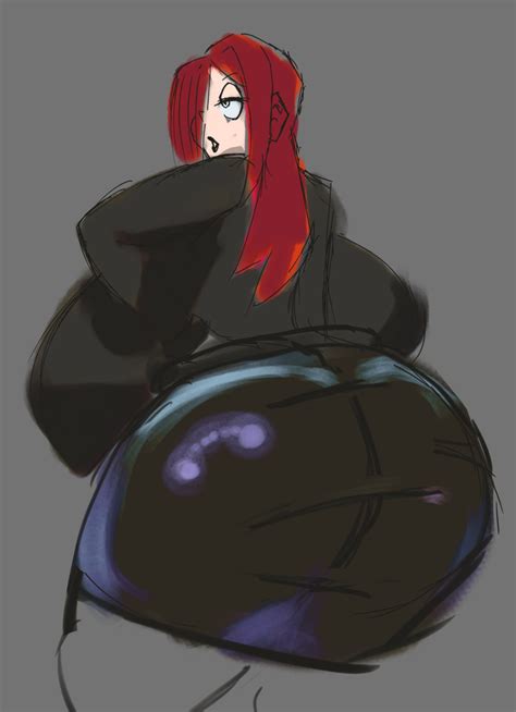 Rule 34 Bbw Belly Big Breasts Chubby Fat Ass Parasoul Sketch