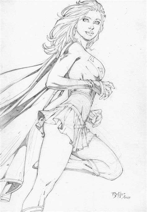 Supergirl By Ed Benes Comic Art Community Gallery Of Comic Art