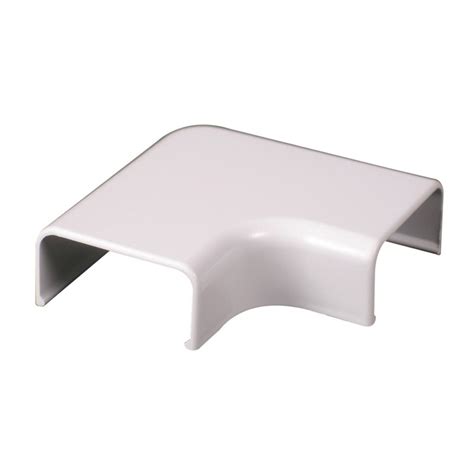 Wiremold 2911 WH Non Metallic 90 Degree Flat Elbow White For Uniduct