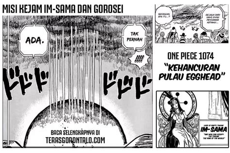 Kejam Misi Gorosei Dan Im Sama Hancurkan Egghead Terkuak Di One Piece