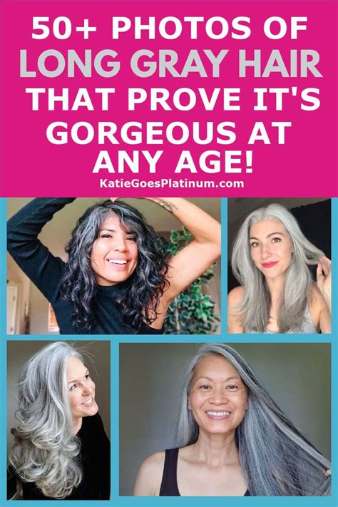 Long Gray Hair Is Gorgeous at Any Age - 50 Photos that Prove It! | Long ...