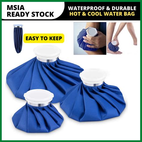 Hot Cold Water Bag Ice Pack Cooling Therapy Muscle Knee Pantang Period Pain Relief Sport Injury