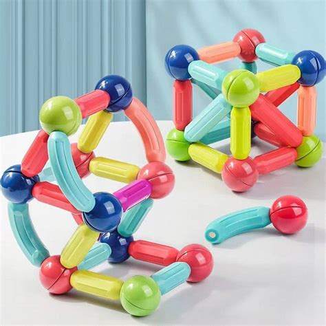 Klocki Magnetyczne Edukacyjne Magnetic Sticks Magnesik Sklep