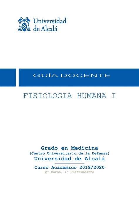 Pdf Fisiologia Humana I Concepto De Excitabilidad Membrana Celular