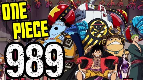 One Piece Chapter 989 Review Straw Hats Assemble Youtube