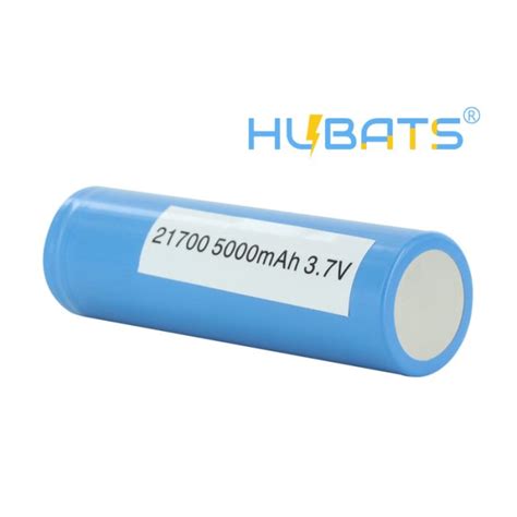 21700 5000mah 37v High Drain 15a Lithium Ion Li Ion Flat Top Battery