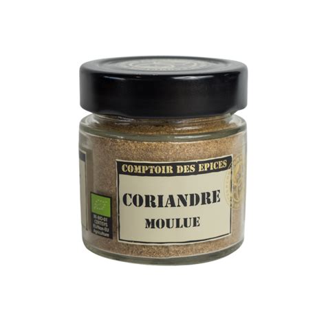 Comptoir Des Epices Ground Coriander 45g Organic