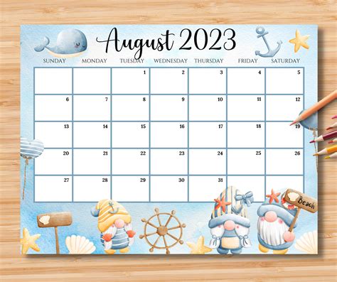 August 2023 Calendar Kids - Get Calender 2023 Update