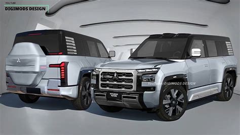 Unofficial Mitsubishi Montero Suv Looks Ready For A Brawl With The