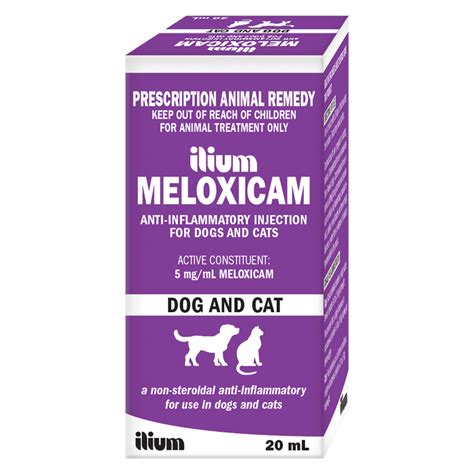 ilium Meloxicam 5 Injection for Dogs and Cats - Troy Animal Healthcare - Australia