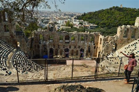 Theater of Dionysus Under the Acropolis of Athens. Architecture ...