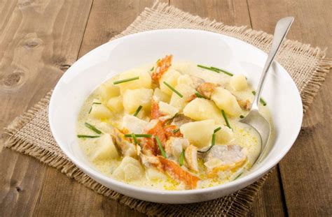 Smoked Haddock Chowder American Recipes GoodtoKnow