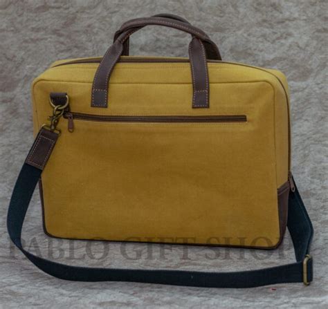 Canvas Messenger Bag