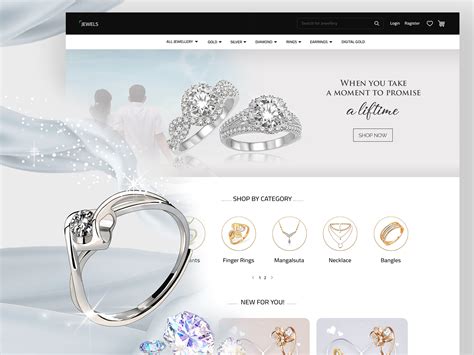 Jewelry Ecommerce Website By Appretive Infotech On Dribbble