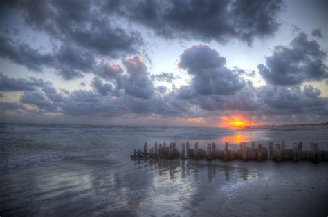 Wallpaper Sunlight Landscape Sunset Sea Water Nature Shore